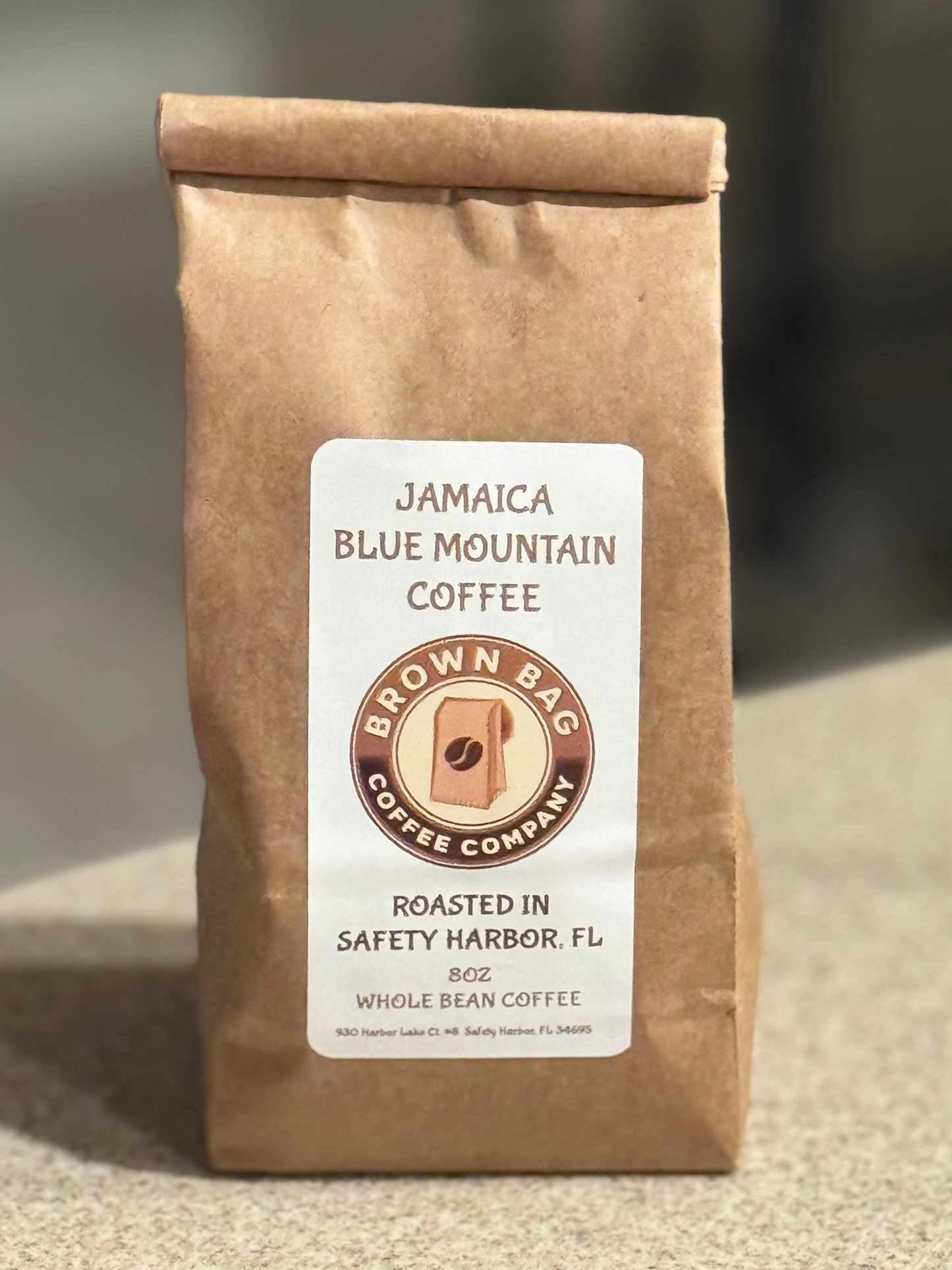 8oz Whole Bean Jamaica Blue Mountain Coffee